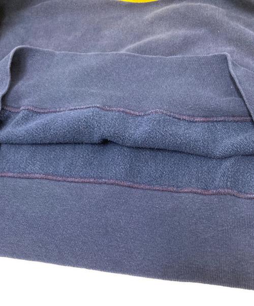 Champion REVERSE WEAVE（チャンピオン リバース ウィーブ）Champion REVERSE WEAVE (チャンピオン リバース ウィーブ) プリントスウェット ネイビー サイズ:Xの古着・服飾アイテム