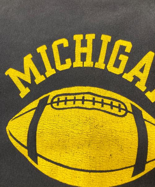 Champion REVERSE WEAVE（チャンピオン リバース ウィーブ）Champion REVERSE WEAVE (チャンピオン リバース ウィーブ) プリントスウェット ネイビー サイズ:Xの古着・服飾アイテム