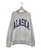 JOURNAL STANDARD relume×HEAR MY NAMEジャーナルスタンダード レリューム×ヒアマイネーム）の古着「別注プリント ロゴスウェット」｜グレー