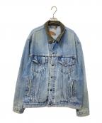 LEVI'Sリーバイス）の古着「70503襟コーデュロイデニムジャケット」｜インディゴ