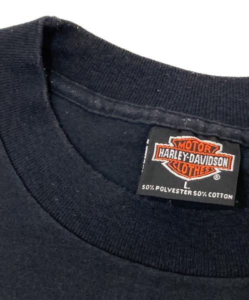 HARLEY-DAVIDSON（ハーレーダビッドソン）HARLEY-DAVIDSON (ハーレーダビッドソン) プリントTシャツ ブラック サイズ:Lの古着・服飾アイテム