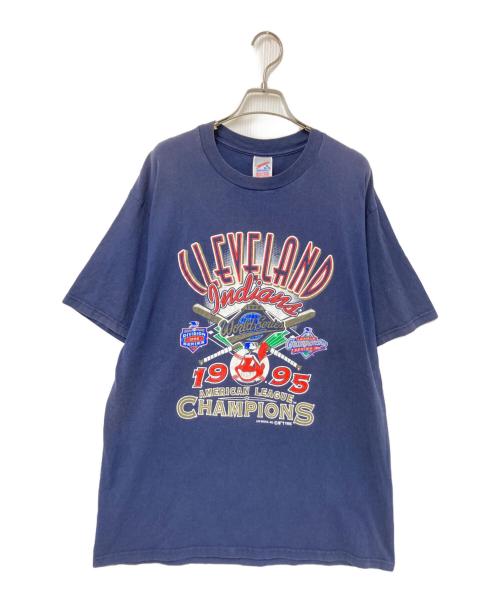 JERZEES（ジャージーズ）JERZEES (ジャージーズ) プリントTシャツ ネイビー サイズ:XLの古着・服飾アイテム