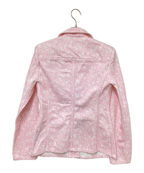 GANNI（ガニー）GANNI (ガニー) 花柄デニムジャケット ピンク サイズ:32 未使用品の古着・服飾アイテム