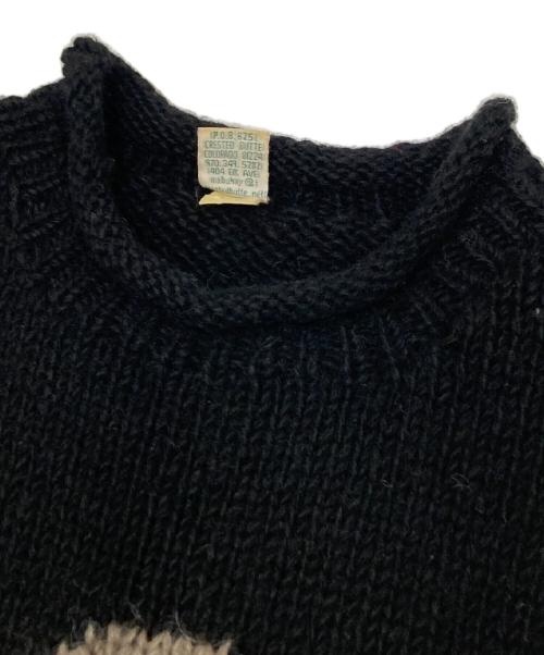 Mabuhay（マブハイ）Mabuhay (マブハイ) ウールニット ブラック サイズ:下記参照の古着・服飾アイテム
