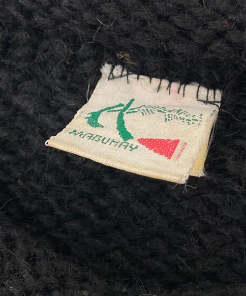 Mabuhay（マブハイ）Mabuhay (マブハイ) ウールニット ブラック サイズ:下記参照の古着・服飾アイテム