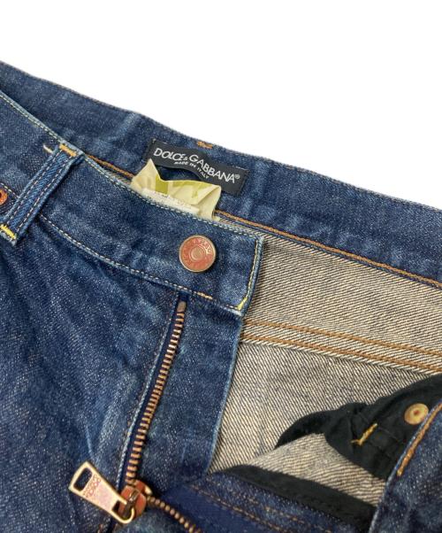 DOLCE & GABBANA（ドルチェ＆ガッバーナ）DOLCE & GABBANA (ドルチェ＆ガッバーナ) デニムパンツ インディゴ サイズ:44の古着・服飾アイテム