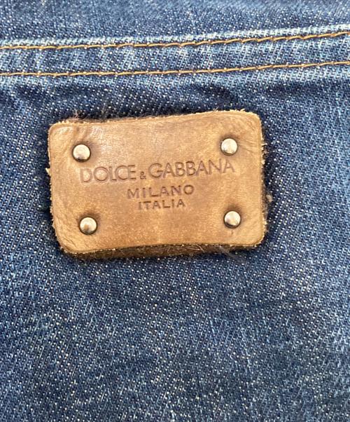 DOLCE & GABBANA（ドルチェ＆ガッバーナ）DOLCE & GABBANA (ドルチェ＆ガッバーナ) デニムパンツ インディゴ サイズ:44の古着・服飾アイテム