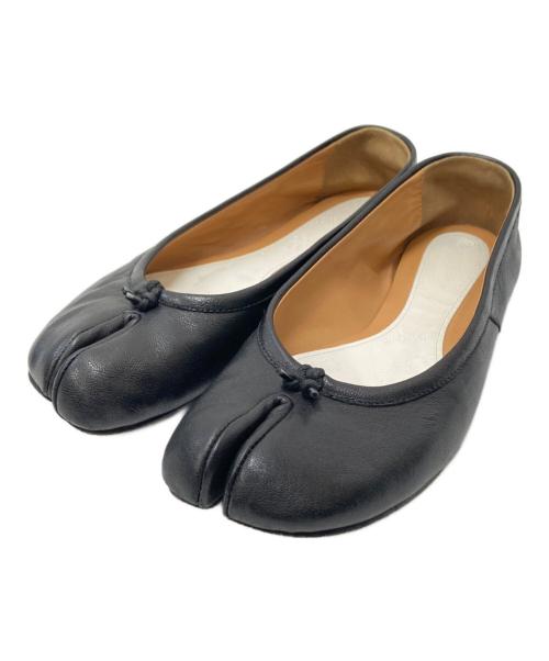 Maison Margiela（メゾンマルジェラ）Maison Margiela (メゾンマルジェラ) 足袋バレエシューズ ブラック サイズ:35の古着・服飾アイテム