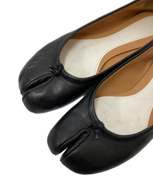 Maison Margiela（メゾンマルジェラ）Maison Margiela (メゾンマルジェラ) 足袋バレエシューズ ブラック サイズ:35の古着・服飾アイテム