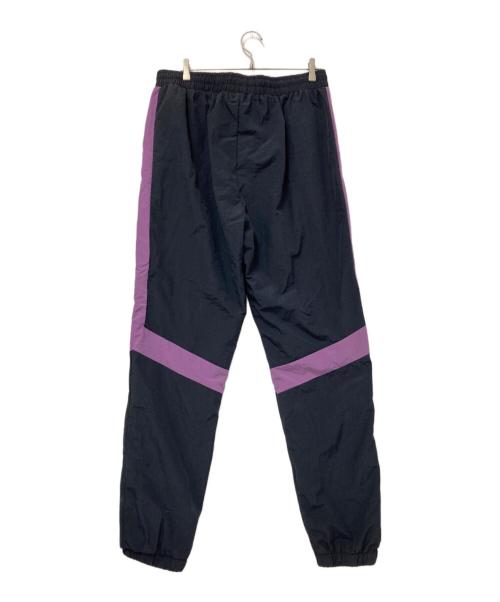 NBA（エヌビーエー）NBA (エヌビーエー) ナイロンパンツ ブラック×パープル サイズ:3XLの古着・服飾アイテム