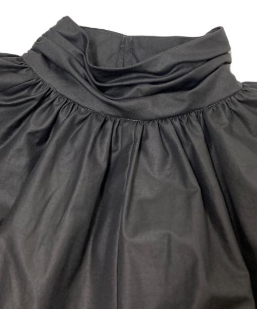 anuans（アニュアンス）anuans (アニュアンス) ギャザーディテールデザインブラウス グレー サイズ:Fの古着・服飾アイテム