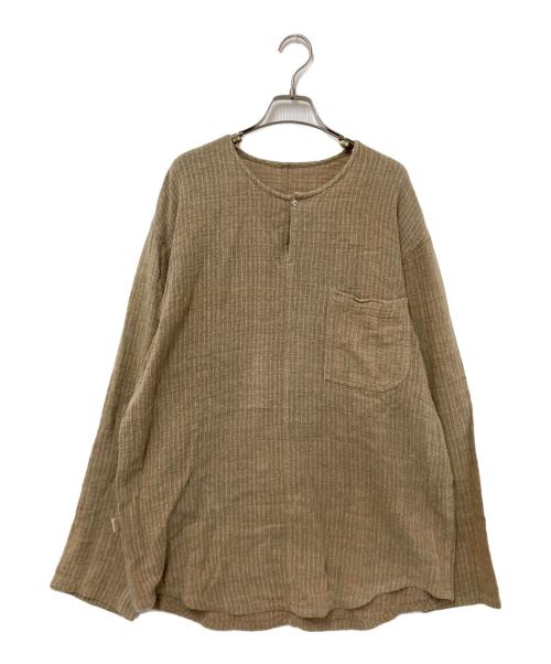 USAATO（ウサト）USAATO (ウサト) ポケットカットソー ベージュ サイズ:下記参照の古着・服飾アイテム