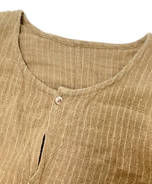 USAATO（ウサト）USAATO (ウサト) ポケットカットソー ベージュ サイズ:下記参照の古着・服飾アイテム