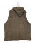 USAATO (ウサト) フーデッドベスト ブラウン サイズ:下記参照：7000円