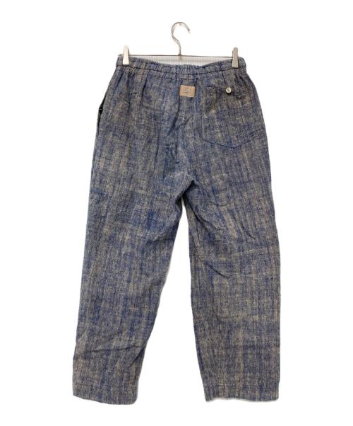 USAATO（ウサト）USAATO (ウサト) イージーパンツ ブルー×ベージュ サイズ:下記参照の古着・服飾アイテム