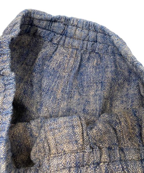 USAATO（ウサト）USAATO (ウサト) イージーパンツ ブルー×ベージュ サイズ:下記参照の古着・服飾アイテム