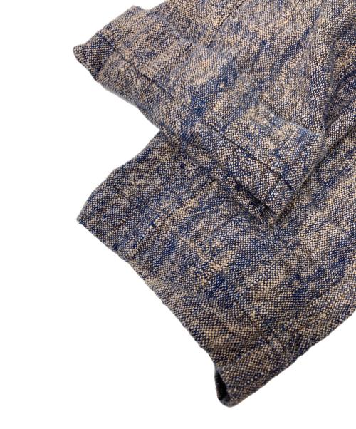 USAATO（ウサト）USAATO (ウサト) イージーパンツ ブルー×ベージュ サイズ:下記参照の古着・服飾アイテム