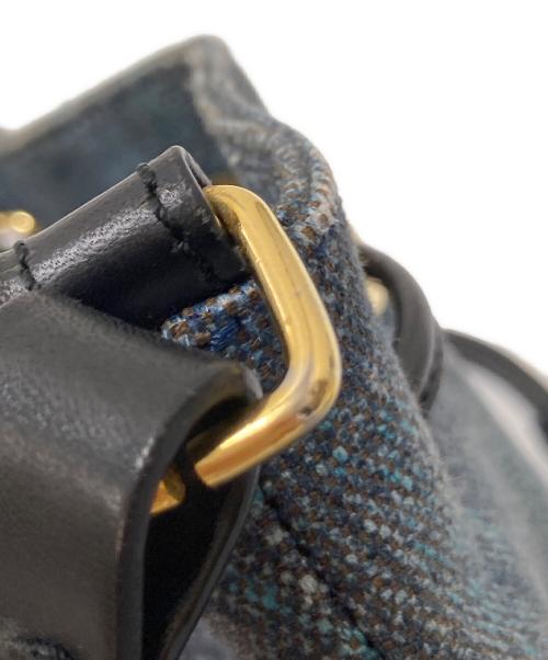 ETRO（エトロ）ETRO (エトロ) ペイズリー巾着バッグ インディゴ サイズ:下記参照の古着・服飾アイテム