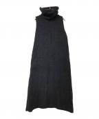 USAATOウサト）の古着「ノースリーブワンピース」｜ブラック