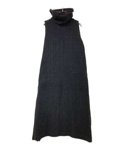 USAATO（ウサト）USAATO (ウサト) ノースリーブワンピース ブラック サイズ:下記参照の古着・服飾アイテム