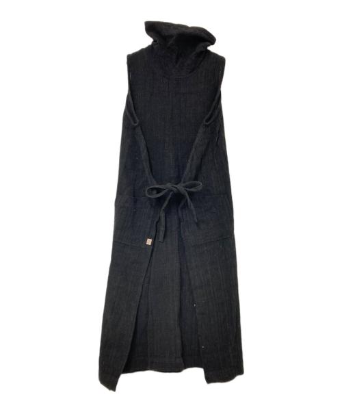 USAATO（ウサト）USAATO (ウサト) ノースリーブワンピース ブラック サイズ:下記参照の古着・服飾アイテム