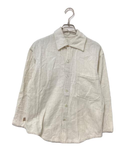 USAATO（ウサト）USAATO (ウサト) 貝ボタンシャツ アイボリー サイズ:下記参照の古着・服飾アイテム