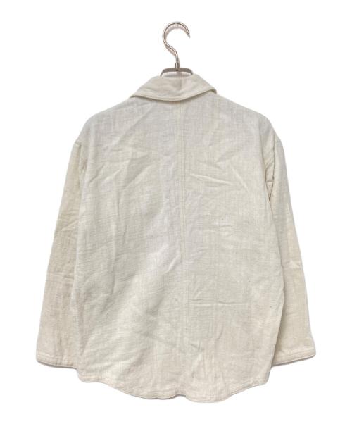 USAATO（ウサト）USAATO (ウサト) 貝ボタンシャツ アイボリー サイズ:下記参照の古着・服飾アイテム