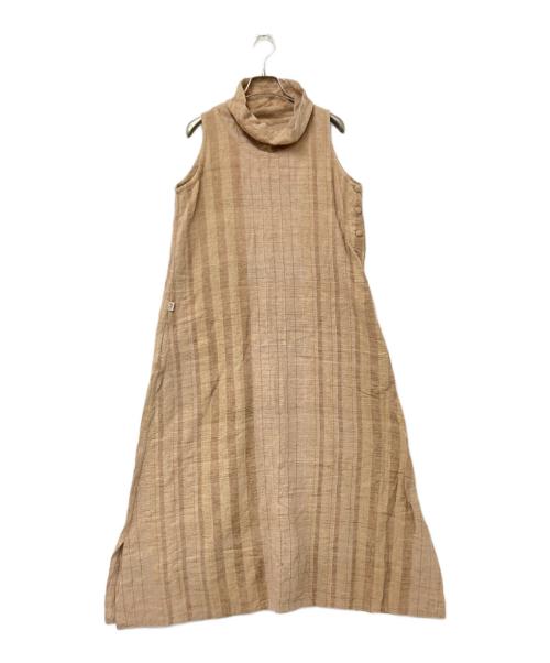 USAATO（ウサト）USAATO (ウサト) ノースリーブワンピース ベージュ サイズ:下記参照の古着・服飾アイテム