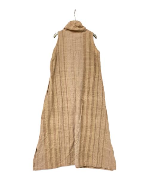 USAATO（ウサト）USAATO (ウサト) ノースリーブワンピース ベージュ サイズ:下記参照の古着・服飾アイテム