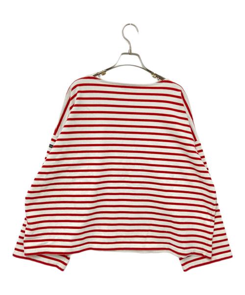 Le minor（ルミノア）Le minor (ルミノア) バスクシャツ ホワイト×レッド サイズ:1の古着・服飾アイテム