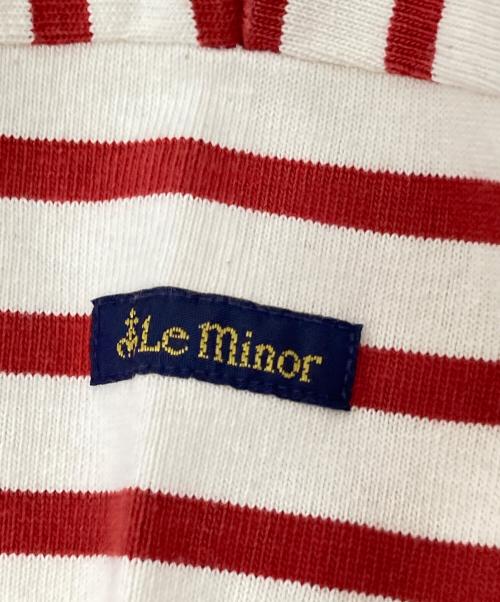 Le minor（ルミノア）Le minor (ルミノア) バスクシャツ ホワイト×レッド サイズ:1の古着・服飾アイテム