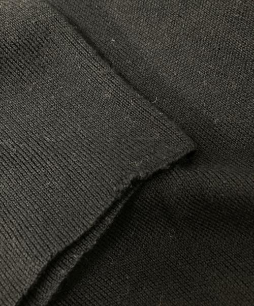 JOHN SMEDLEY（ジョンスメドレー）JOHN SMEDLEY (ジョンスメドレー) クルーネックウールニット ブラック サイズ:Lの古着・服飾アイテム