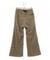 GRAMICCI (グラミチ) ウールブレンド ダブルマッキン ワイドパンツ ブラウン サイズ:S：4000円