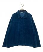 JOURNAL STANDARDジャーナルスタンダード）の古着「コーデュロイ トラッカージャケット」｜ネイビー