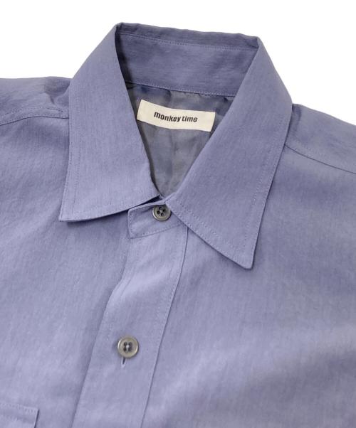 MONKEY TIME（モンキータイム）MONKEY TIME (モンキータイム) renu TRO CPO SHIRT ブルー サイズ:XLの古着・服飾アイテム