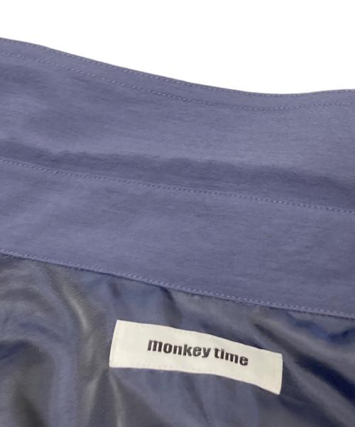 MONKEY TIME（モンキータイム）MONKEY TIME (モンキータイム) renu TRO CPO SHIRT ブルー サイズ:XLの古着・服飾アイテム