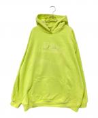 Dimeダイム）の古着「エンブロイダリーロゴパーカー」｜ライムイエロー