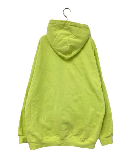 Dime（ダイム）Dime (ダイム) エンブロイダリーロゴパーカー ライムイエロー サイズ:XLの古着・服飾アイテム