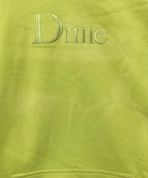 Dime（ダイム）Dime (ダイム) エンブロイダリーロゴパーカー ライムイエロー サイズ:XLの古着・服飾アイテム