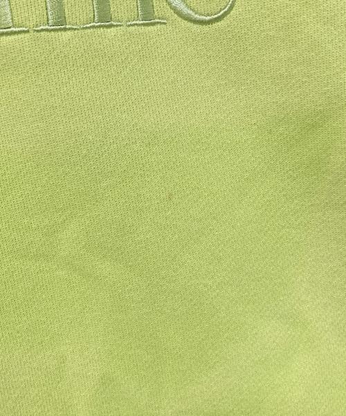 Dime（ダイム）Dime (ダイム) エンブロイダリーロゴパーカー ライムイエロー サイズ:XLの古着・服飾アイテム