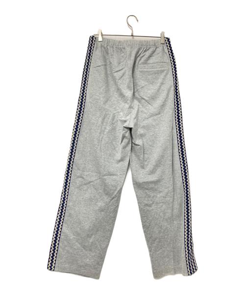 MONKEY TIME（モンキータイム）MONKEY TIME (モンキータイム) BDG SIDE LACE TRACK PANTS グレー×ネイビー サイズ:Lの古着・服飾アイテム