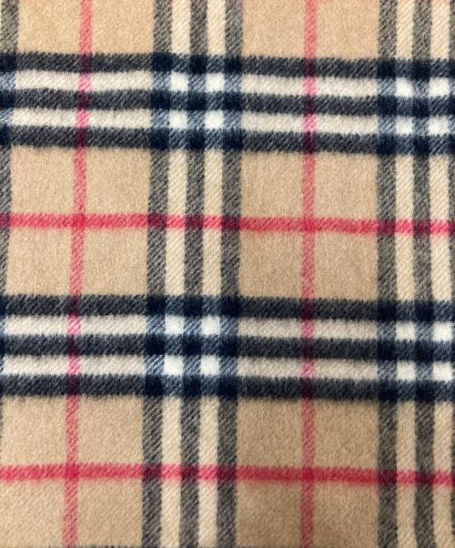 Burberry's（バーバリー）Burberry's (バーバリーズ) ノバチェックカシミアマフラー ベージュ サイズ:下記参照の古着・服飾アイテム