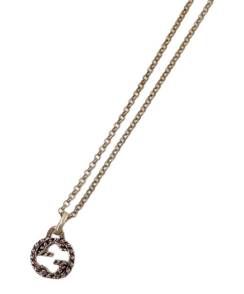 GUCCI（グッチ）GUCCI (グッチ) インターロッキングGチェーンネックレス サイズ:下記参照の古着・服飾アイテム