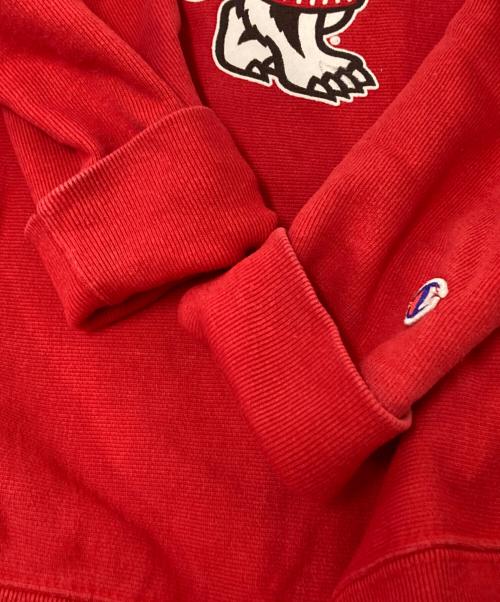 Champion（チャンピオン）Champion (チャンピオン) カレッジプリントスウェット レッド サイズ:Sの古着・服飾アイテム