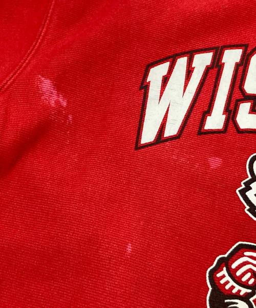 Champion（チャンピオン）Champion (チャンピオン) カレッジプリントスウェット レッド サイズ:Sの古着・服飾アイテム