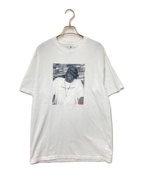 NIKE（ナイキ）NIKE (ナイキ) SUPREME (シュプリーム) Jordan Biggie S/S Top ホワイト サイズ:Mの古着・服飾アイテム