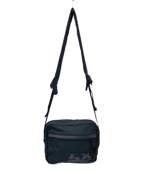 ARMANI EXCHANGE（アルマーニ エクスチェンジ）ARMANI EXCHANGE (アルマーニ エクスチェンジ) AXロゴショルダーバッグ ブラック サイズ:下記参照の古着・服飾アイテム