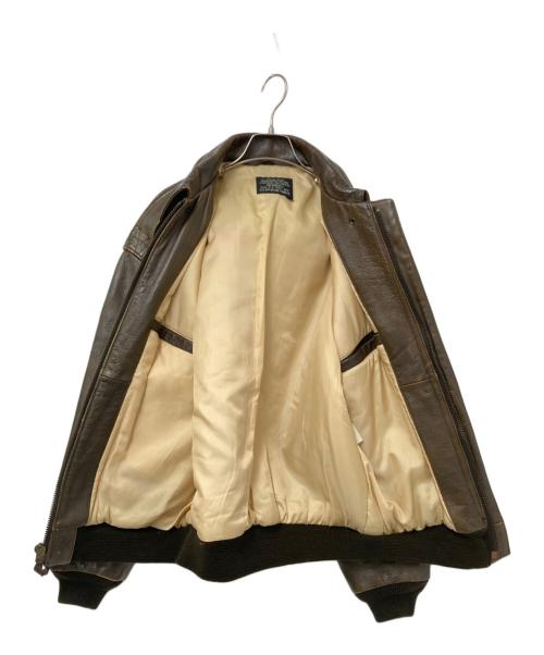 AVIREX（アヴィレックス）AVIREX (アヴィレックス) A-2フライトジャケット ブラウン サイズ:Mの古着・服飾アイテム