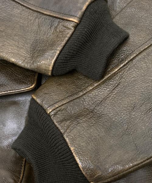 AVIREX（アヴィレックス）AVIREX (アヴィレックス) A-2フライトジャケット ブラウン サイズ:Mの古着・服飾アイテム