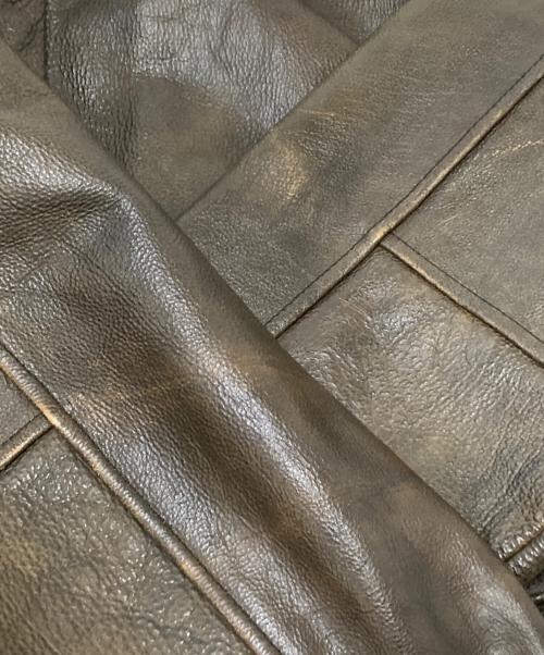 AVIREX（アヴィレックス）AVIREX (アヴィレックス) A-2フライトジャケット ブラウン サイズ:Mの古着・服飾アイテム